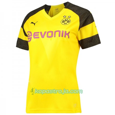 Billiga Fotbollströjor Borussia Dortmund Dam Hemma tröja 2018/19 Kortärmad